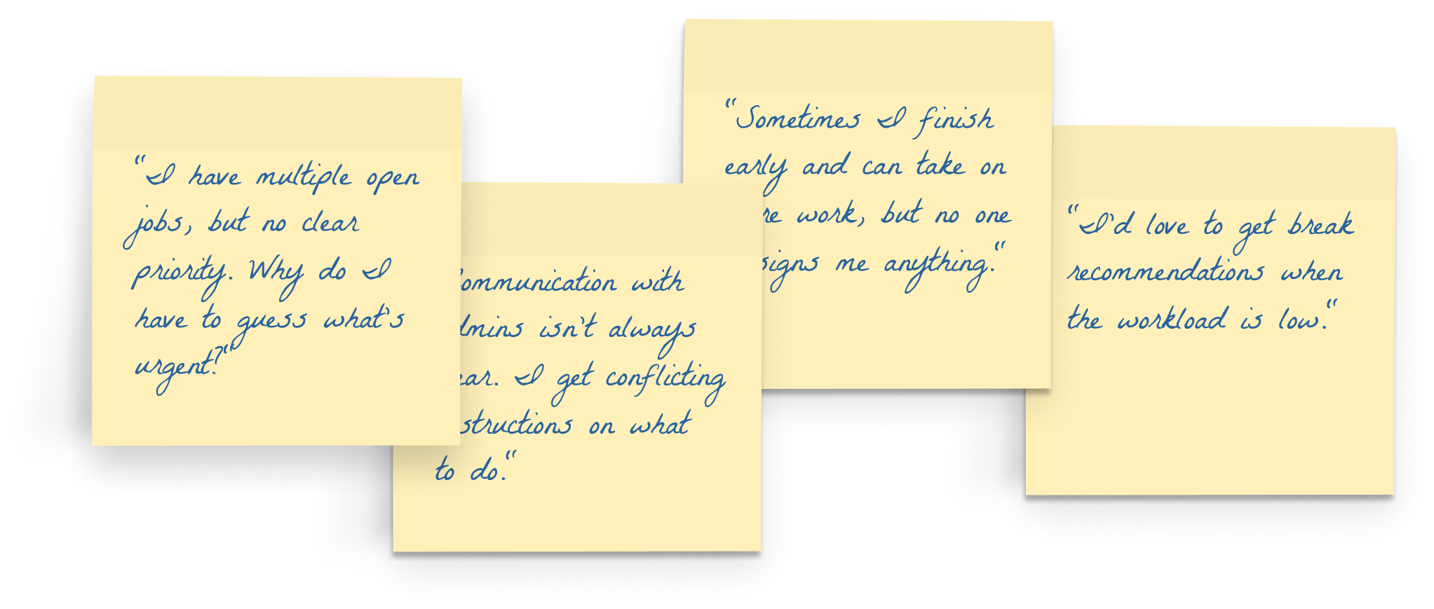 Quotes from field technicians captured during the interviews